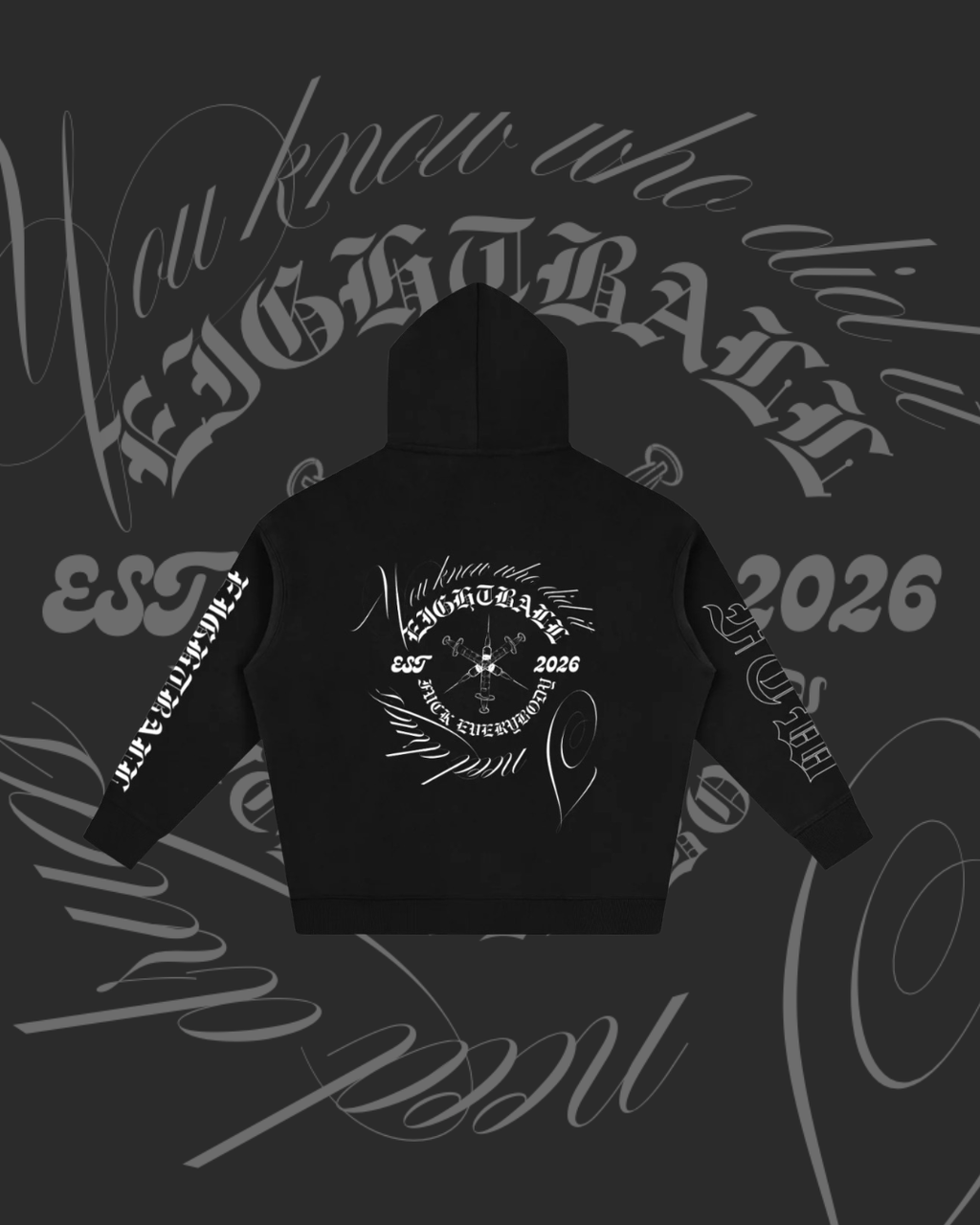 YOU KNOW WHO DID IT Hoodie